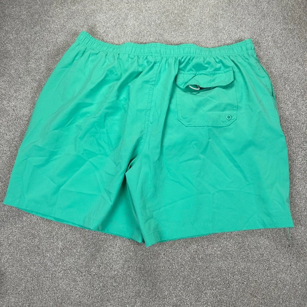 Life is Good Mens Medium Swim Trunks Mint Green Mesh Lined Board Shorts Beach